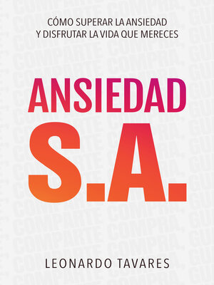 cover image of Ansiedad S.A.
